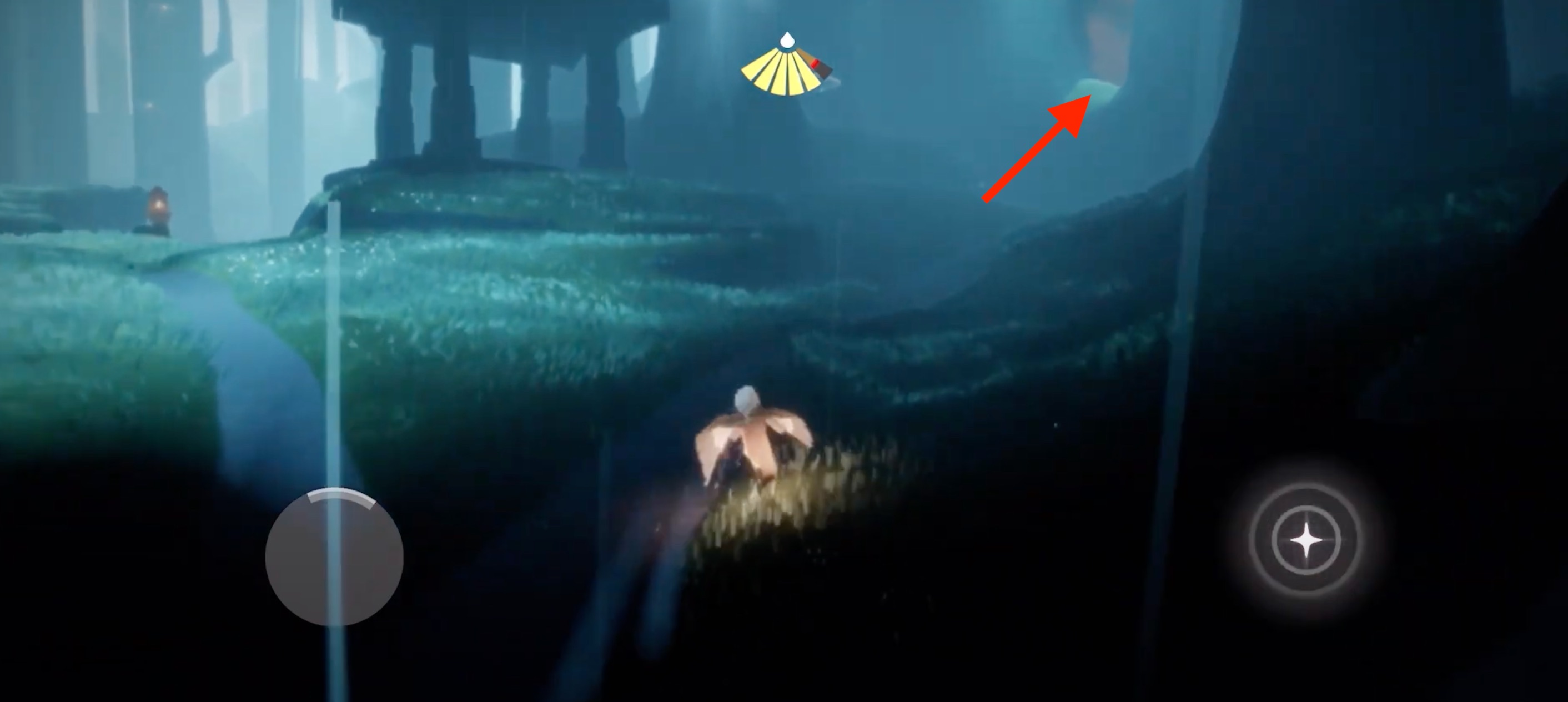 小川エリアから右側