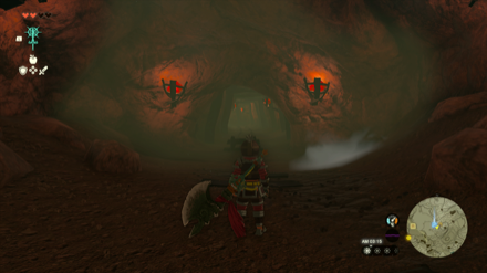 南採掘場の入り口画像