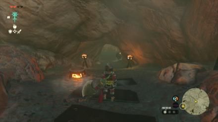 マルゴ坑道の入り口画像