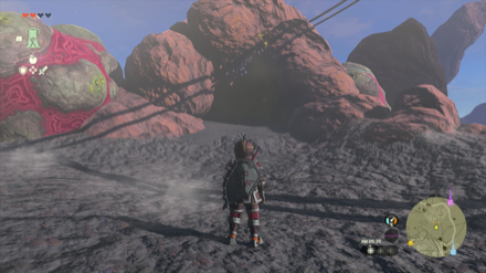 ユン組本部南の洞窟の入り口画像