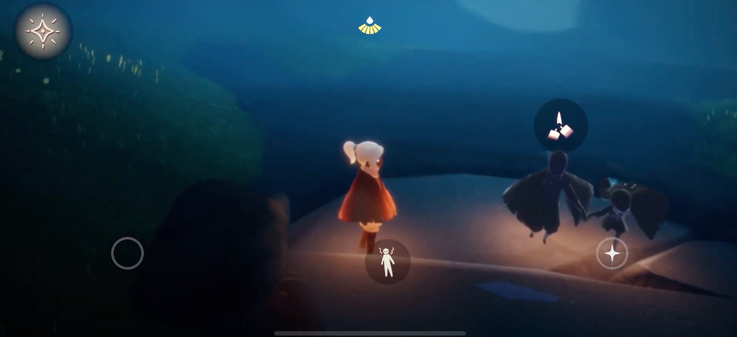 怒るモーション