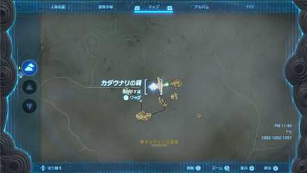 カダウナリの祠のマップ詳細