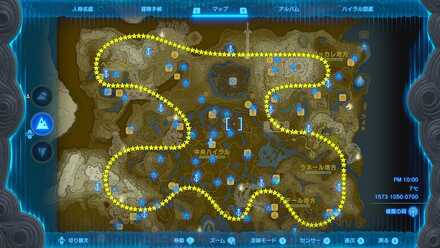 白龍の移動ルート