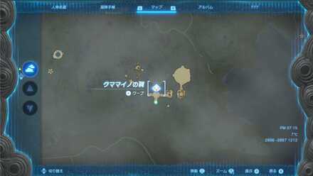 クママイノの祠のマップ詳細