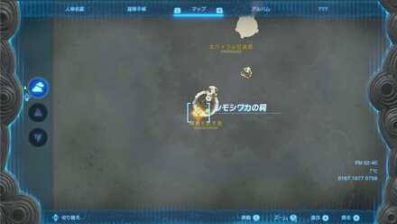 シモシワカの祠のマップ詳細