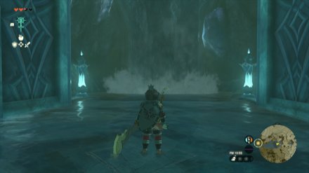 清流の御所の入り口画像