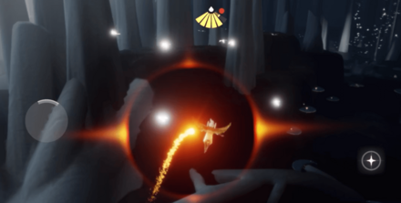 だいだい色の灯り