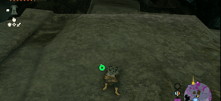 神殿に入るだけなら崖登りでいける