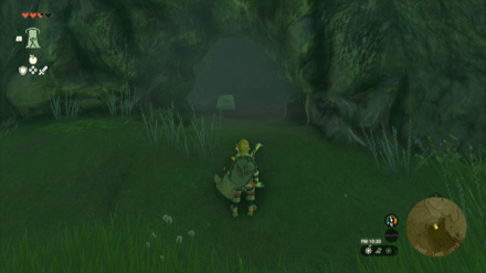 ブレッド台地の洞窟の入り口画像