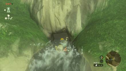 カカリコ村の洞窟の入り口画像