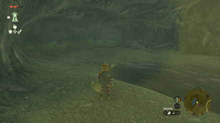 ラナ湖の洞窟の入り口画像