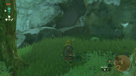 ウォルナット山の洞窟の入り口画像