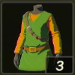 始まりの勇者服画像