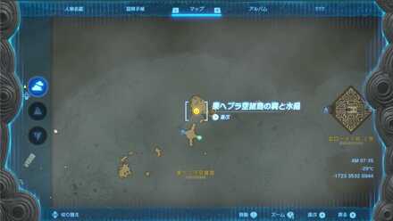 タニノウダの祠の受注場所マップ