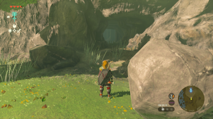 ポプラー高地の遺跡窟の入り口画像