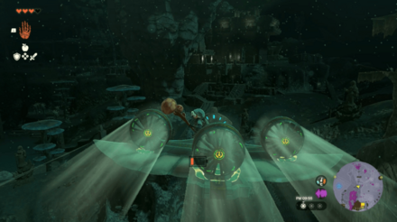 始まりの台地南深穴からの行き方