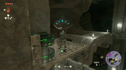 始まりの台地西深穴からの行き方