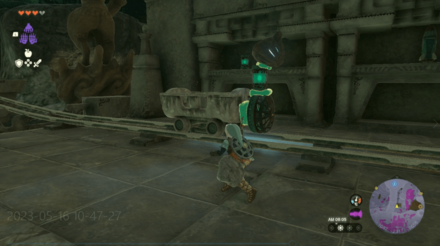 始まりの台地西深穴からの行き方