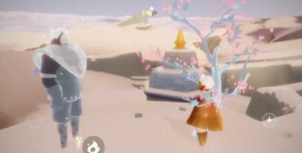 若木を見つけたら若木付近に60秒間留まる