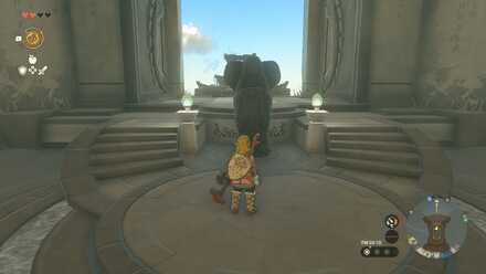 時の神殿の女神像