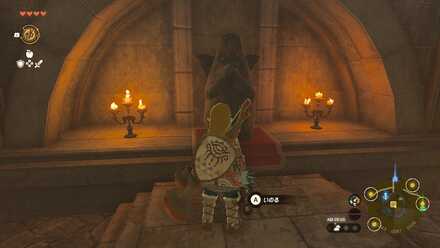 監視砦の女神像