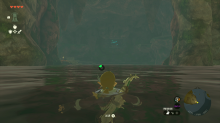 サイハテノ島の洞窟の入り口画像