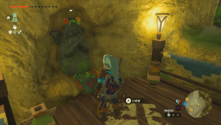 リトの村の女神像