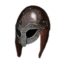 錆びついた鉄兜画像