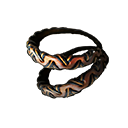 ヘラジカの角製指輪画像