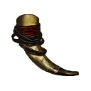 錆びついた角笛画像