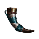 鉄製の角笛画像