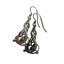 ブロックの耳飾り画像