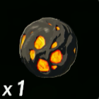 ファイアライクの胃石画像