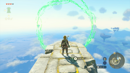 「勇気を試す島」を先にクリアする必要がある