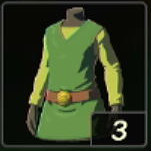 風の勇者服画像