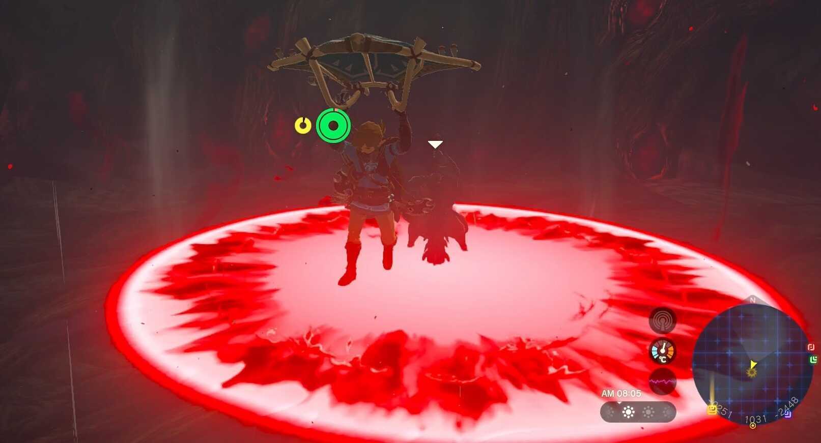 衝撃波をパラセールで回避