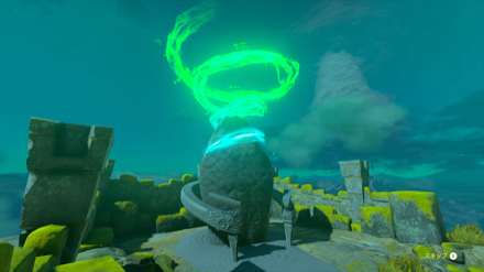 全てくぐり抜けると祠が出現