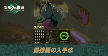 最強馬の入手法