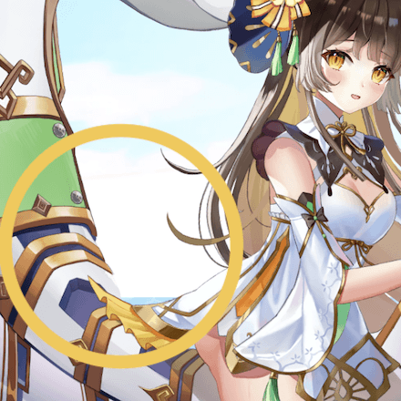 少女廻戦の飯桶のタップする場所