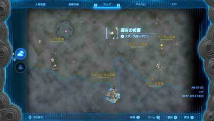 マヤミイの祠の受注場所マップ