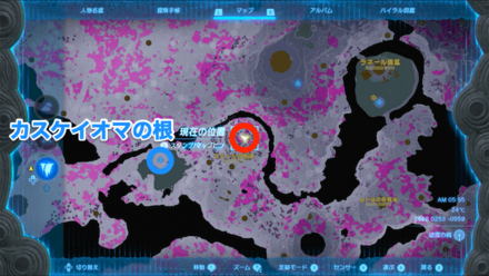 海風の盾の入手マップ