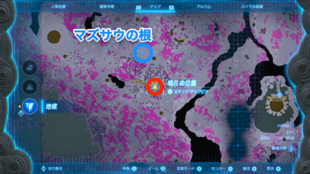 始まりの剣の入手マップ