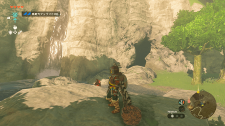 蛮族の兜の場所