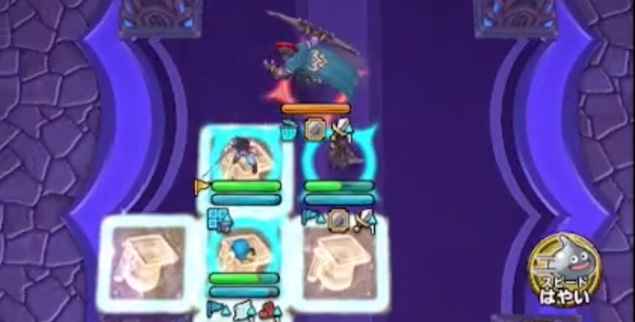 耐久力の低いキャラは壁を作って後方に配置する