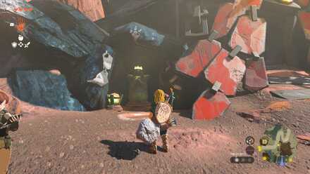 宿屋の東の上り坂の先