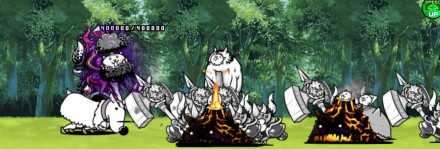 立ち回りを繰り返して戦う