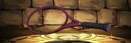 【10063】鬼のテニスラケット