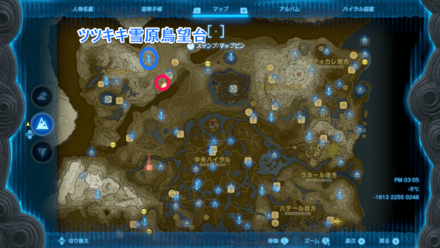 ヘブラに平和を！の受注場所マップ