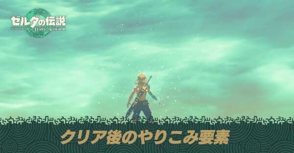 クリア後のやりこみ要素