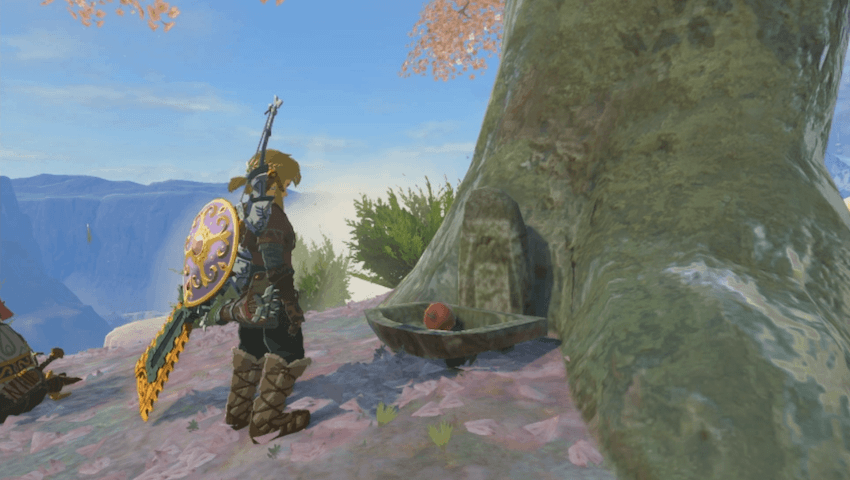 果物を一つ置くだけでいい